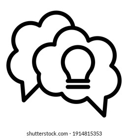 Tips hacks icon. Outline tips hacks vector icon for web design isolated on white background