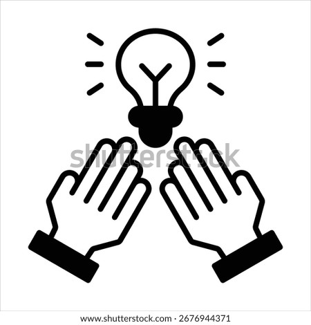 tips icon in black style vector illustration