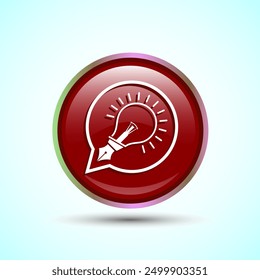 Tipps Icon Button Design Illustration Tipps und Tricks