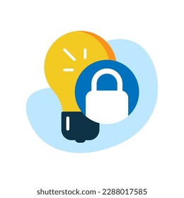 Tips to improve account safety online, Stay Safe and Secure concept illustration flat design vector eps10. modern graphic element for landing page, empty state ui, infographic, icon
