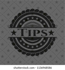 Tips realistic dark emblem