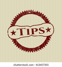 Tips rubber grunge seal