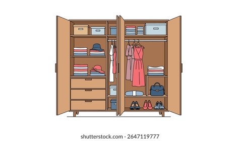 Dicas e truques para organizar seu guarda-roupa e melhorar seu espaço de armazenamento de roupas