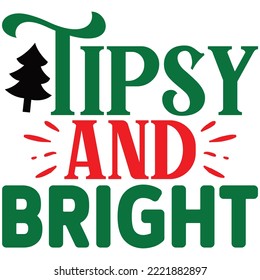 tipsy and bright vector file