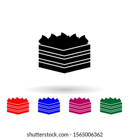 Tiramisu nolan icon. Simple glyph, flat vector of italian food icons for ui and ux, website or mobile application