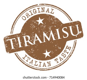 Tiramisu Stamp