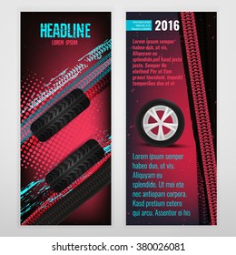Tire banner