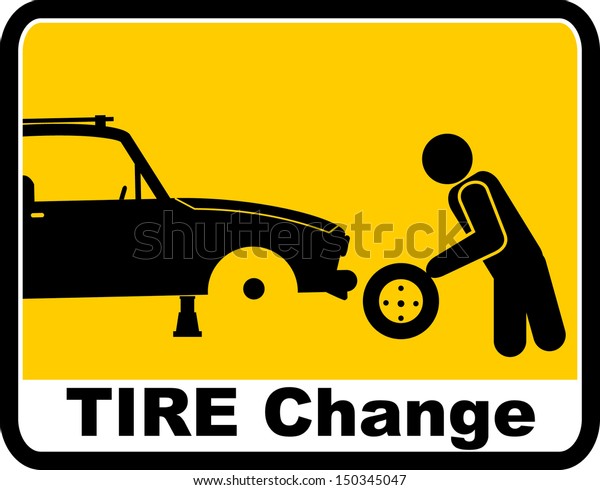 Tire Change,\
vector