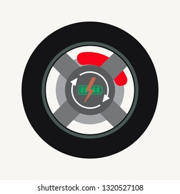tire drive auto diagnostics energy charge