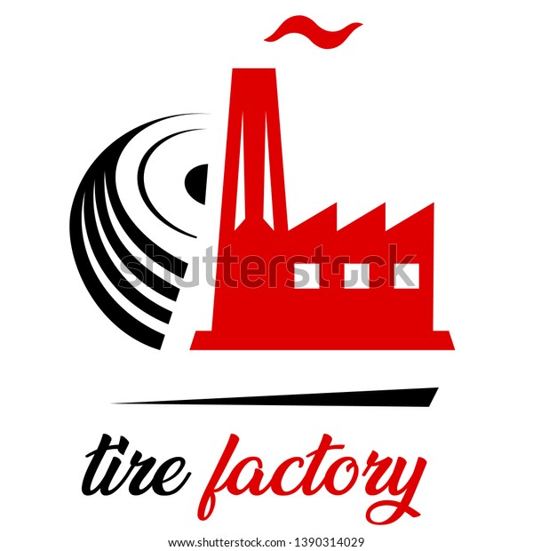 tire factory -\
industrial sign / logo\
design