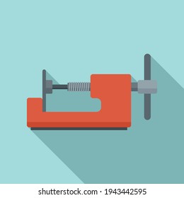 Tire fitting device icon. Flat illustration of Tire fitting device vector icon for web design
