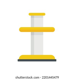 Tire fitting element icon. Flat illustration of Tire fitting element vector icon isolated on white background