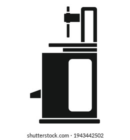 Tire fitting machine icon. Simple illustration of Tire fitting machine vector icon for web design isolated on white background