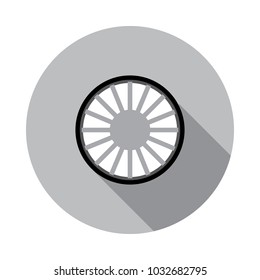 tire flat icon