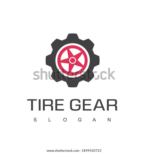 Tire Gear Logo Design\
Template