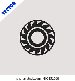 Tire icon.