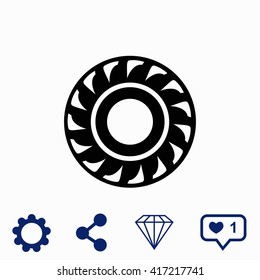 Tire icon.