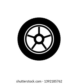 Tire icon, car wheel vector best flat icon. 