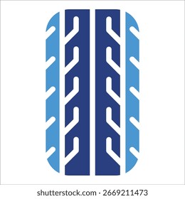 Elemento del icono del neumático para el diseño