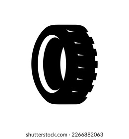 Tire icon logo vector design illustration template