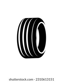 tire icon, vector best flat icon.