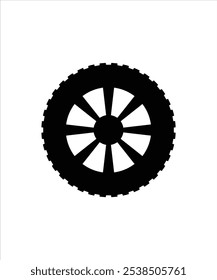 ícone de pneu, melhor ícone plano de vetor.