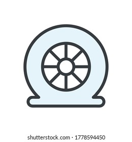 Tire icon vector design templates