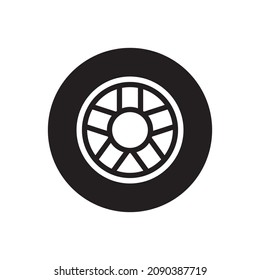 tire icon vector design templates