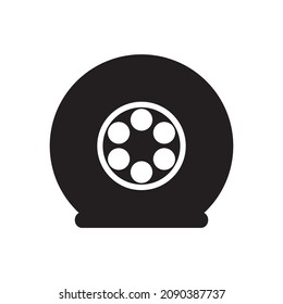 tire icon vector design templates