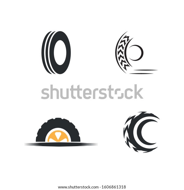 Tire icon\
Vector Illustration design Logo\
template
