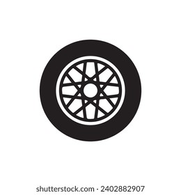 tire icon vector ilustration logo design