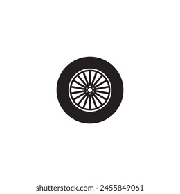 tire icon vector ilustration logo design