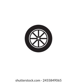 tire icon vector ilustration logo design