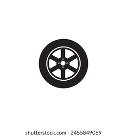 tire icon vector ilustration logo design