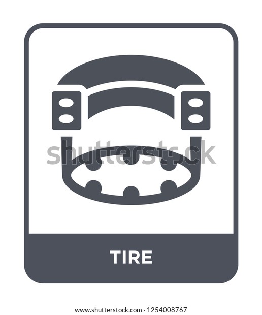 tire icon vector on white background, tire
trendy filled icons from Gym equipment collection, tire simple
element illustration