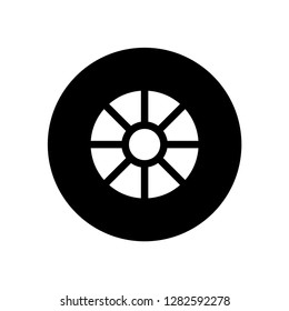 Tire icon vector templates