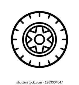 Tire icon vector templates