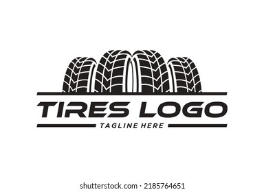 Tire Logo Design. Automotive, Car Showroom, Car Dealer Logo Design Vector