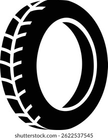 Tire logo design. Vector icon template illustration
