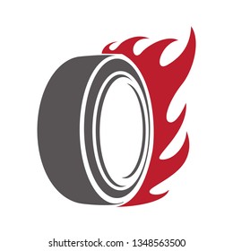 tire logo, emblems and insignia. vector illustration