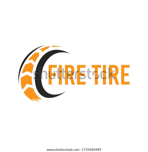 tire logo, simple and\
clean