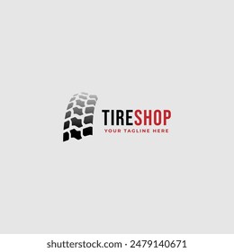 Tire logo tire store logo design vector illustration tire logo shop icons car tire simple icons