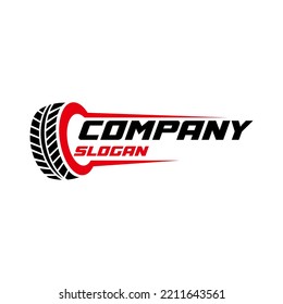 Tire logo template design inspiration