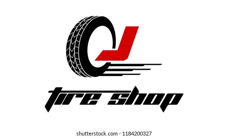 Tire logo vector logo design