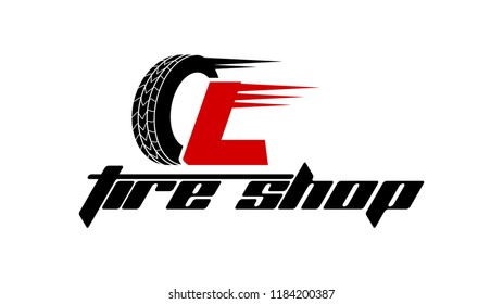 Tire logo vector logo design