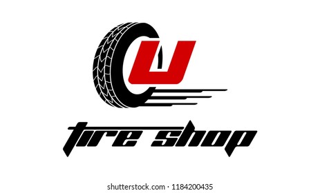 Tire logo vector logo design
