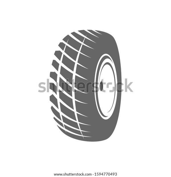 Tire logo
vector icon illustration design
template