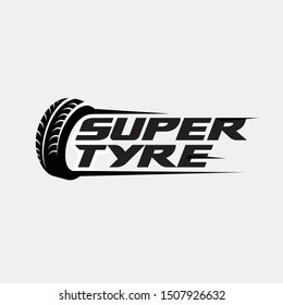 Tire Logo Vector Template for Automotive
