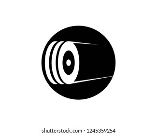 Tire logo vector template illustration design
