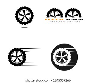 Tire logo vector template illustration design